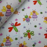 100% Cotton Poplin - Honeybees