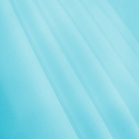 Plain Polycotton 45'' LIGHT TURQUOISE