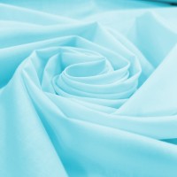 Plain Polycotton 45'' LIGHT TURQUOISE