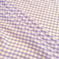 1/4'' Polycotton Gingham LILAC