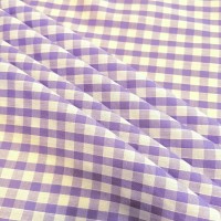 1/4'' Polycotton Gingham LILAC