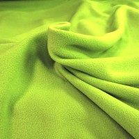 Plain Fleece Fabric LIME GREEN