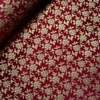 Indian Brocade Design 2 - Maroon