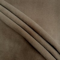 Plain Fleece Fabric MOCHA