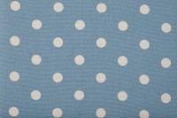 Sewing Box (S): Square: Grey Linen Polka Dot