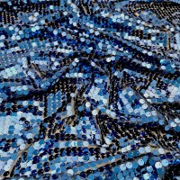 Large Sequin - Navy