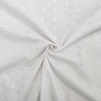 Broderie Anglaise White