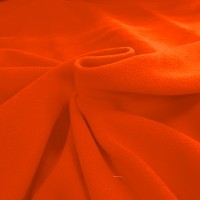 Plain Fleece Fabric ORANGE