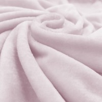 Plain Cuddle Fleece - Pale Pink