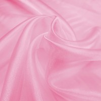 Plain Dyed Organza Pink