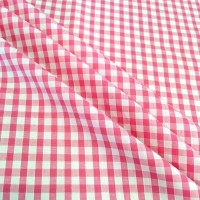 1/4 ''  Polycotton Gingham BABY PINK