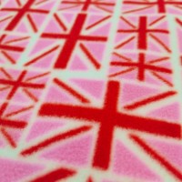 UNION JACK FLEECE - PINK