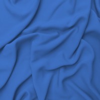 Plain 100% Viscose Cornflower Blue