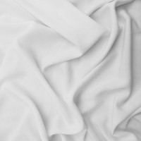 Plain 100% Viscose White