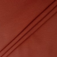 Premium Cotton Jersey - Dark Rust