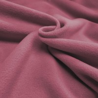Plain Fleece Fabric RASPBERRY