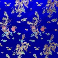 Oriental Brocade ROYAL BLUE