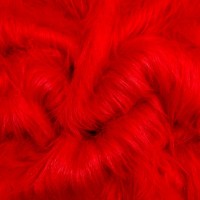 Long Hair Fur - Red