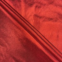 Paper Lame Fabric Red