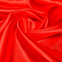 20 metres of Polyester Satin - Red