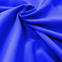 Cotton Velvet Royal Blue