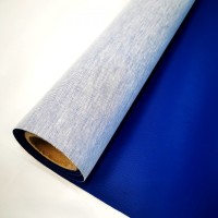 Flame Retardant Leatherette Royal Blue
