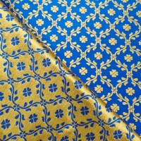 Indian Brocade Design 1 - Royal Blue