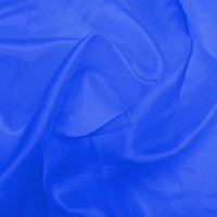 Plain Dyed Organza Royal Blue