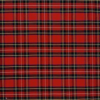 Tartan Polycotton - ROYAL STEWART