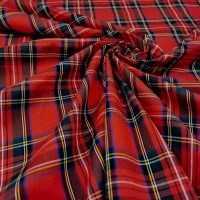 Tartan Polycotton - ROYAL STEWART