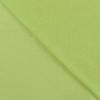 100% Terry Cotton Fleece - LIME