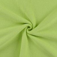 100% Terry Cotton Fleece - LIME