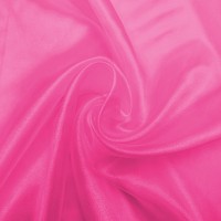 Plain Dyed Organza Shocking Pink