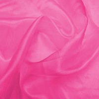 Plain Dyed Organza Shocking Pink