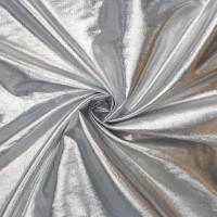 Paper Lame Fabric Silver