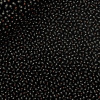 Cotton Sateen - Ditsy Floral Black (PETER HORTON)