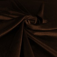 Stretch Velvet - BROWN