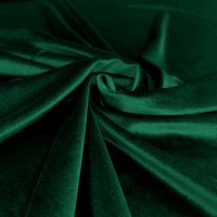 Stretch Velvet - DARK GREEN