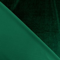 Stretch Velvet - DARK GREEN