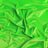 Stretch Velvet - FLUORESCENT GREEN