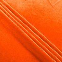 Stretch Velvet - ORANGE