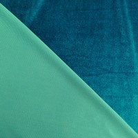 Stretch Velvet - TEAL