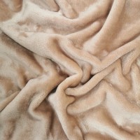 Plain Cuddle Fleece - Teddy