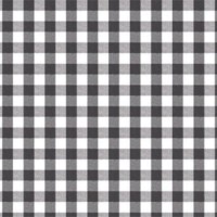 Table Vinyl  - Black Gingham