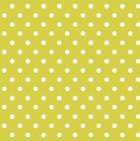 Table Vinyl  - Lime Polkadot