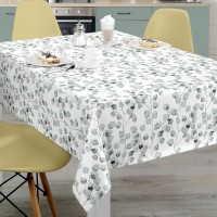 Table Vinyl  - Mint Floral