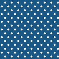 Table Vinyl  - Navy Polkadot