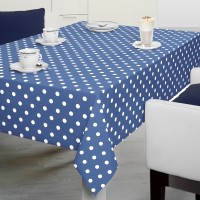 Table Vinyl  - Navy Polkadot