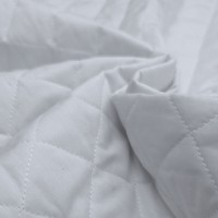 Quilted Polycotton WHITE