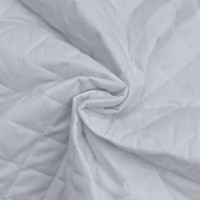 Quilted Polycotton WHITE